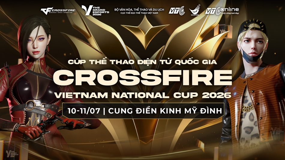 Cúp Thể thao điện tử Quốc gia Việt Nam 2026: Bệ phóng đưa tài năng esports trẻ vươn tầm quốc tế